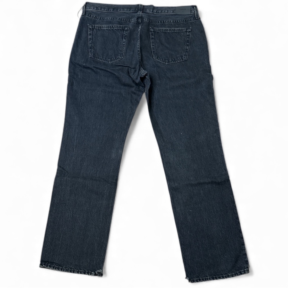 NWT Edwin straight leg Simone jeans black distressed size 31 - Picture 5 of 8